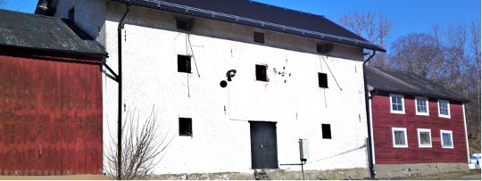 Det gamla sädesmagasinet byggt ca 1865